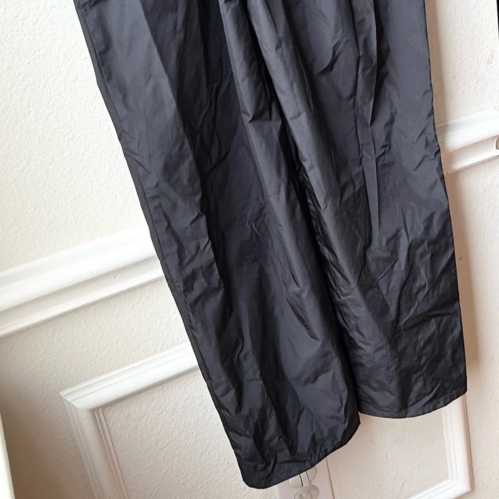 NWT HUNTER BELL Onyx Black Elva Ruffle Velvet Trim Jumpsuit Sz 4 - Picture 13 of 16